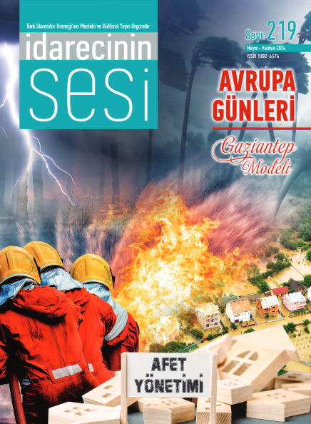 İdarecinin Sesi Dergisi 219. sayı Mayıs - Haziran 2024