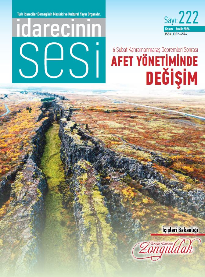 İdarecinin Sesi Dergisi 222. sayı Kasım - Aralık 2024